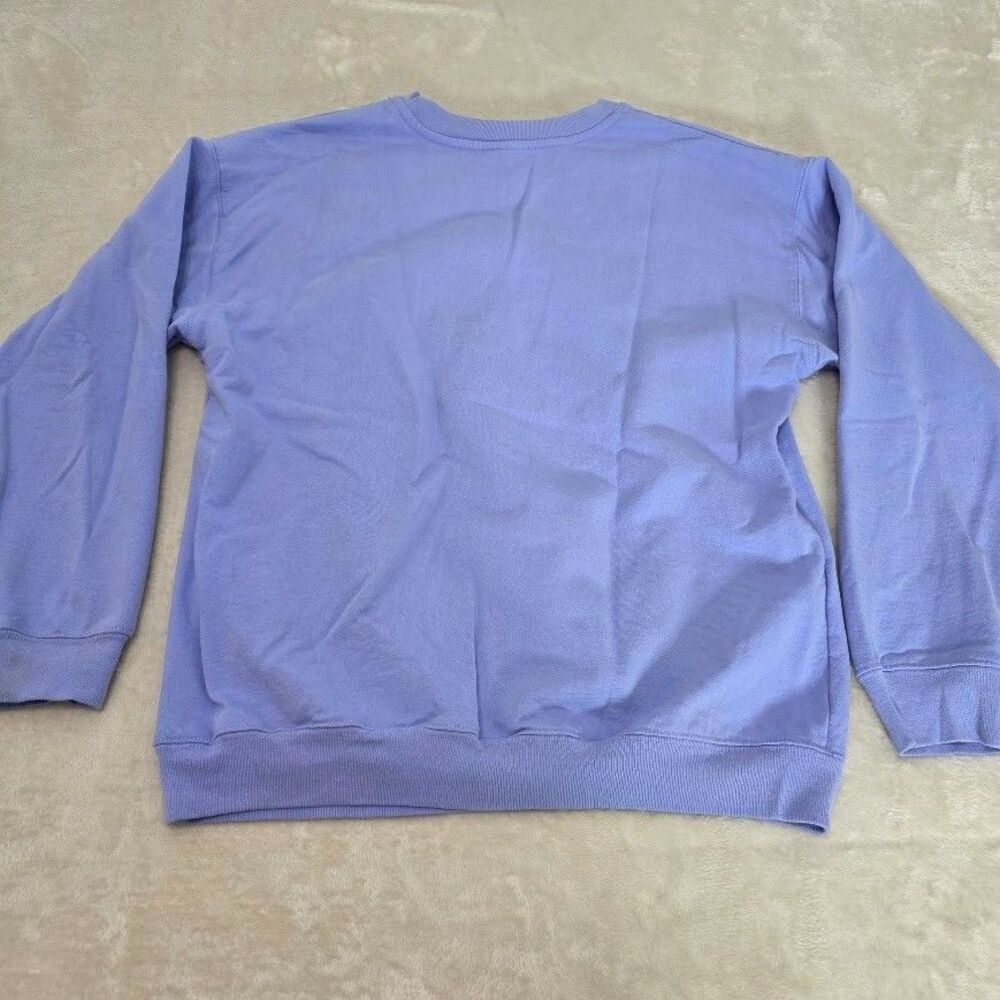 Disney 101 Dalmatians Crew Neck Sweatshirt Lavender Size S Women's Long Sleeve - Picture 8 of 11